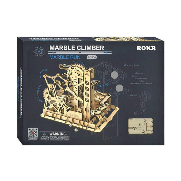 3D Marble Run Marble Climber Wooden Construction Kit Robotime