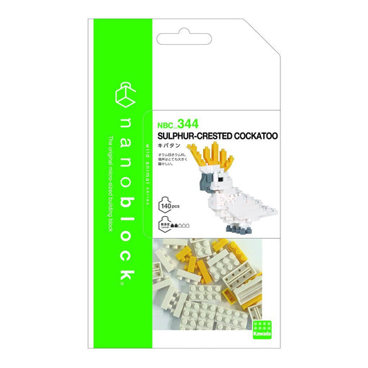 Nanoblock Sulphur-Crested Cockatoo