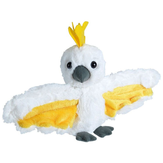 Wild Republic Huggers Plush Slap Snap Band Sulphur Crest Cockatoo