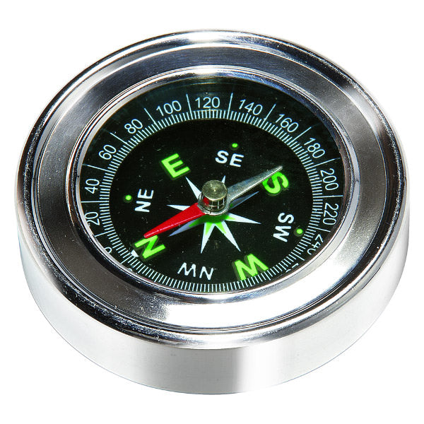 Heebie Jeebies Stainless Steel Compass