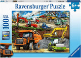 Ravensburger 100pc Jigsaw Puzzle Construction Vehicles