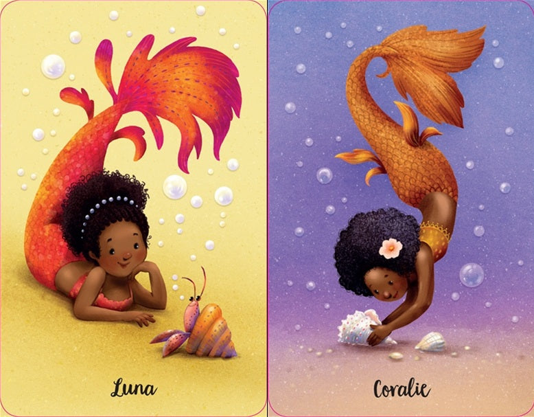 Usborne Snap Card Game Mermaid