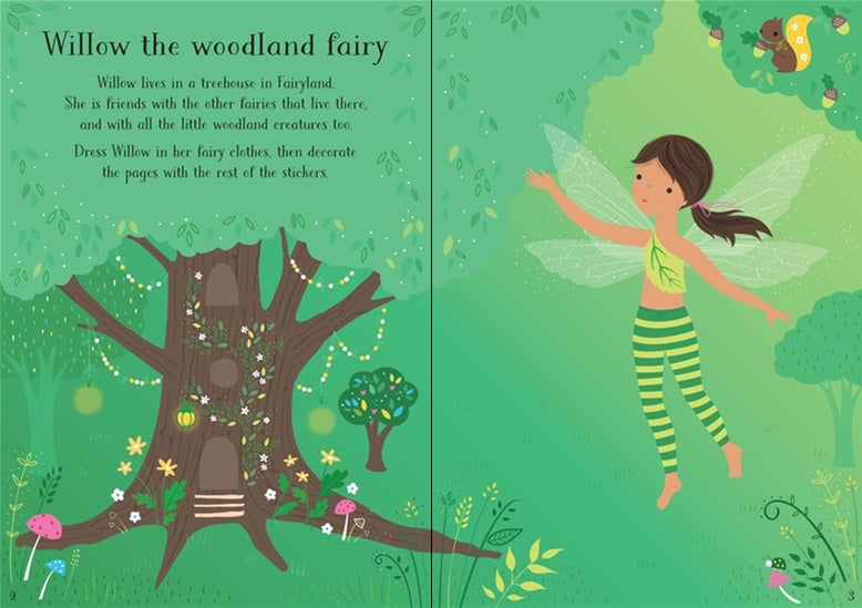 Little Sticker Dolly Dressing Woodland Fairy by Fiona Watt Usborne Softcover Activity Book Plato's Wonder. Create. Discover Little Sticker Dolly Dressing Woodland Fairy by Fiona Watt Usborne Softcover Activity Book Plato's Wonder. Create. Discover