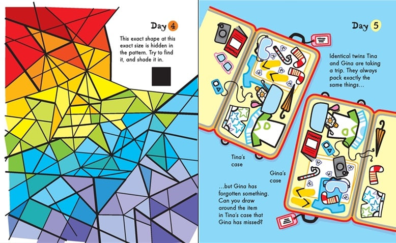 Usborne Activity Pad A Puzzle a Day