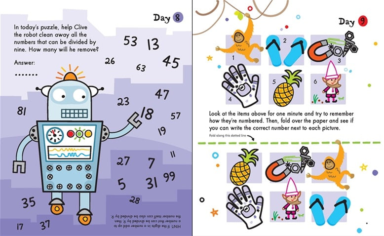 Usborne Activity Pad A Puzzle a Day