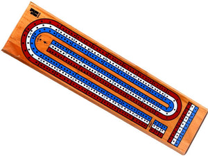 Cribbage Large 3 Track Board Game