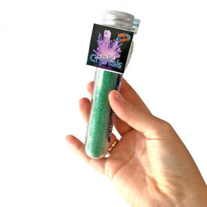 Heebie Jeebies Growing Crystals In A Test Tube