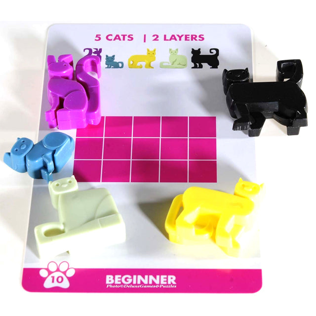 Cat Stax Brainteaser Game