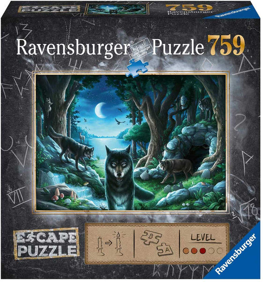 Ravensburger 759pc Jigsaw Puzzle Escape 7 The Curse Of The Wolves