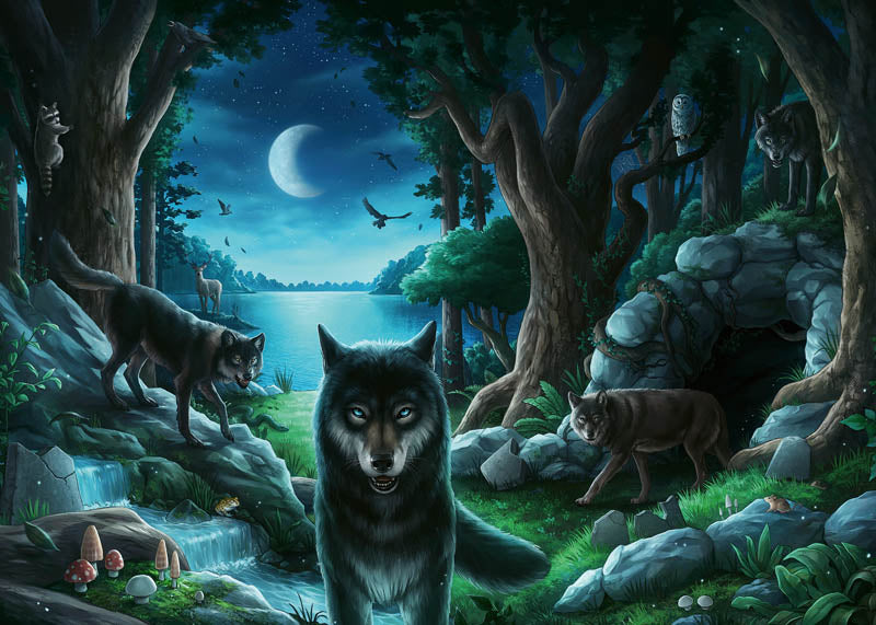Ravensburger 759pc Jigsaw Puzzle Escape 7 The Curse Of The Wolves