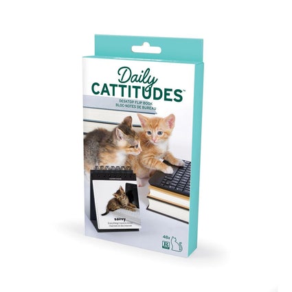 Fred Daily Cattitudes Desktop Accessory