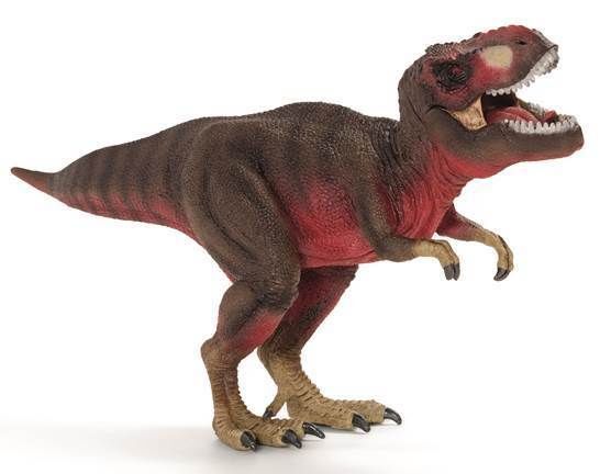 Schleich Dinosaur Figurine Tyrannosaurus Rex Red