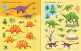 Usborne First Sticker Book Dinosaurs Softcover Activity Book