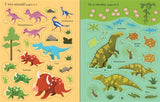 Usborne First Sticker Book Dinosaurs Softcover Activity Book