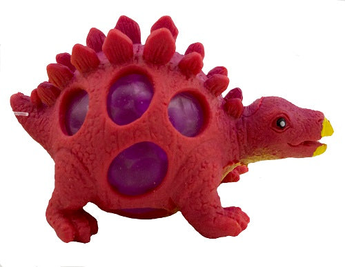 Squeezy Dinosaur with Gel Orbs Assorted Colours Sensory Toy