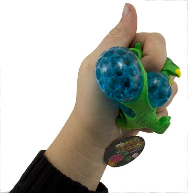 Squeezy Dinosaur with Gel Orbs Assorted Colours Sensory Toy