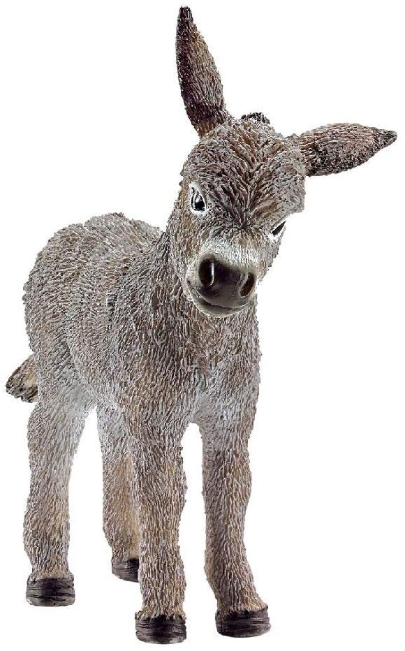 Schleich Domestic Animal Figurine Donkey Foal Standing