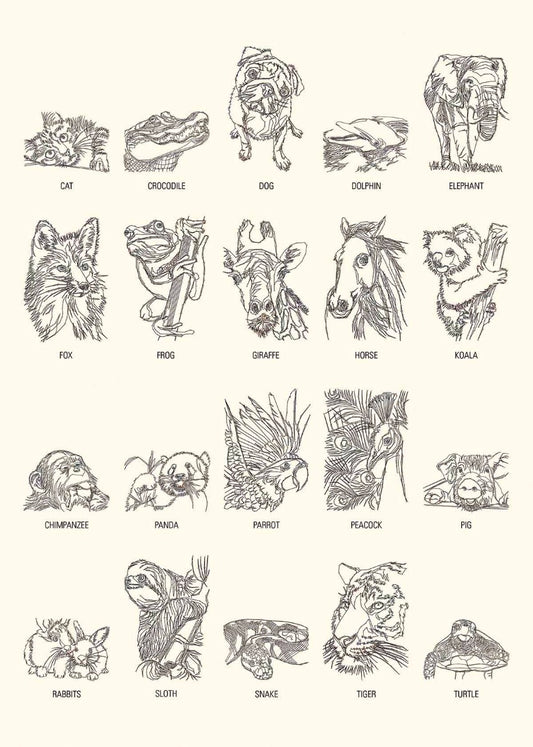 1000 Dot To Dot Animals Softcover Activity Book