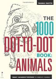 1000 Dot To Dot Animals Softcover Activity Book
