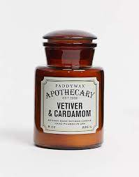 Apothecary Glass Candle Vetiver-Cardamom