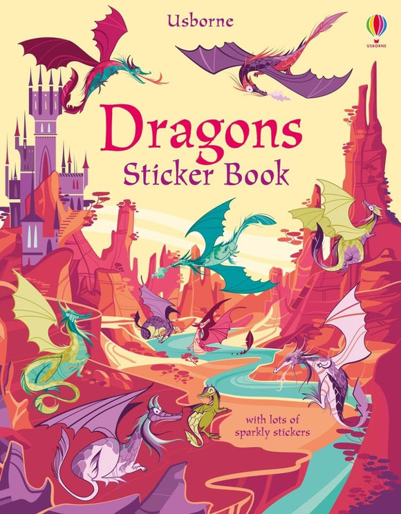 Dragons Sticker Usborne Softcover Activiy Book