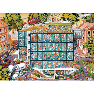 Heye Triangular 2000pc Jigsaw Puzzle Loup Emergency Room