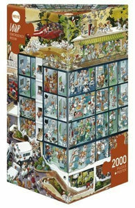 Heye Triangular 2000pc Jigsaw Puzzle Loup Emergency Room