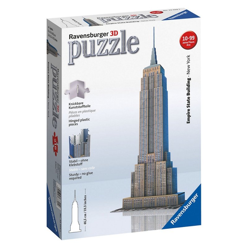 Ravensburger 216pc 3D Jigsaw Puzzle Empire State Building