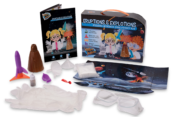 Heebie Jeebies Eruptions and Explosions Science Kit