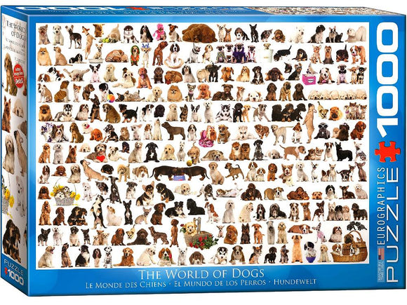 Eurographics 1000pc Jigsaw Puzzle World of Dogs Puzzle