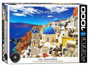 Eurographics 1000pc Jigsaw Puzzle Oia Santorini Greece