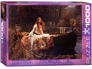 Eurographics 1000pc Jigsaw Puzzle Lady of Shalott Puzzle