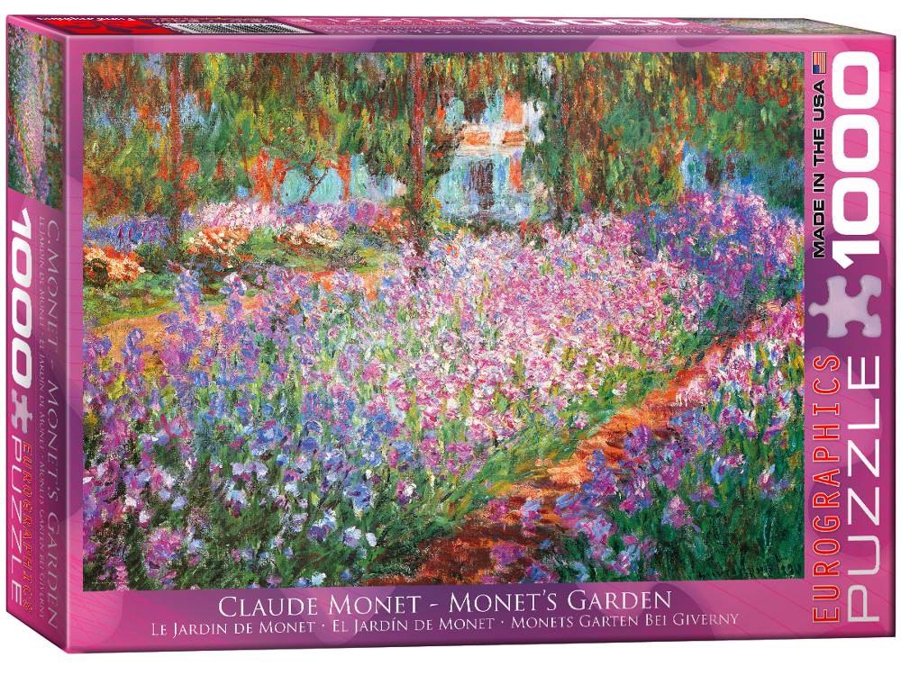 Eurographics 1000pc Jigsaw Puzzle Claude Monet Monets Garden
