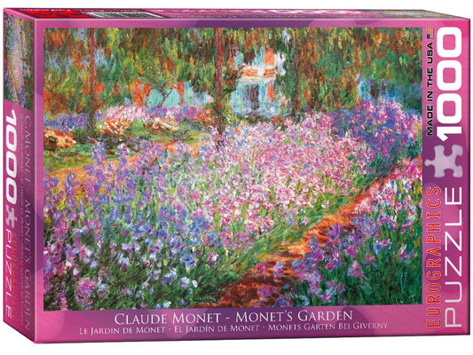 Eurographics 1000pc Jigsaw Puzzle Claude Monet Monets Garden