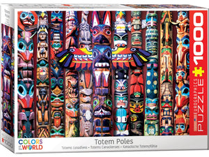 Eurographics 1000pc Jigsaw Puzzle Totem Poles