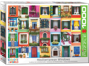 Eurographics 1000pc Jigsaw Puzzle Mediterranean Windows