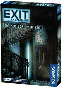 Exit the Game The Sinister Mansion Strategy Board Game