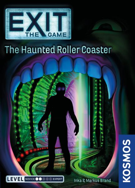 Exit the Game The Haunted Roller Coaster Strategy Board Game
