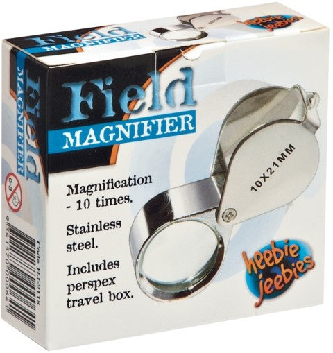 Heebie Jeebies Field Magnifier with 10x Magnification