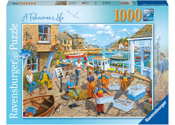 Ravensburger 1000pc Jigsaw Puzzle A Fishermans Life