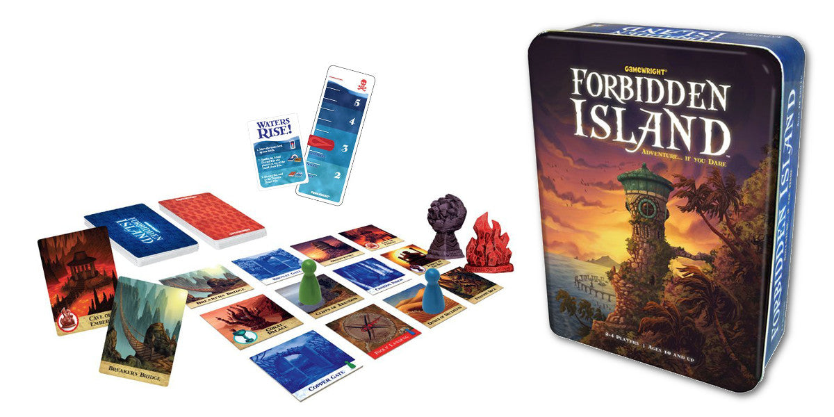Forbidden Island Co-operative Strategy Card Game