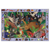 Mudpuppy 64pc Search & Find Jigsaw Puzzle Woodland Forest