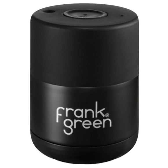 Stainless Steel Ceramic Cup  6oz Black Midnight Frank Green