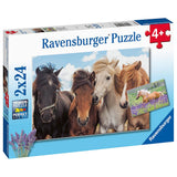 Ravensburger 2x24pc Jigsaw Puzzle Horse Friends