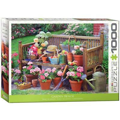 Eurographics 1000pc Jigsaw Puzzle Garden Bench