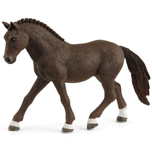 Schleich Horse Figurine German Riding Pony Gelding Brown
