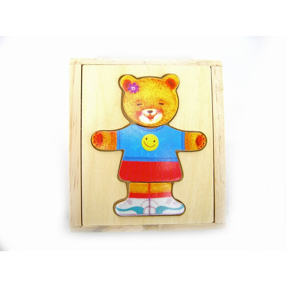 Kaper Kidz Dressing Bear Puzzle Box