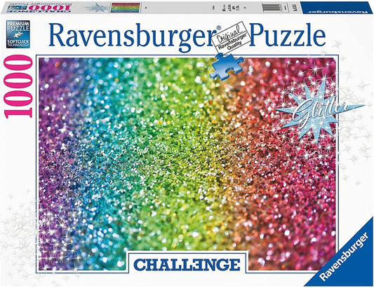 Ravensburger 1000pc Jigsaw Puzzle Glitter Challenge