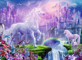 Ravensburger 100pc Jigsaw Puzzle Unicorn Kingdom with Glitter