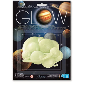 4M Glow In The Dark 3D Solar System Stickers